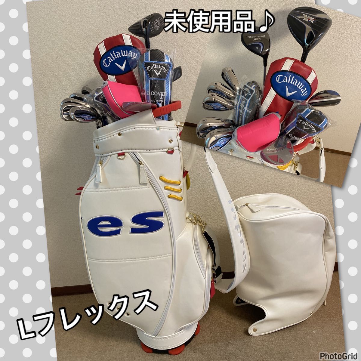 未使用 】キャロウェイXR/レディース ゴルフクラブセット キャディ