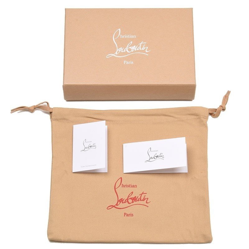 CHRISTIAN LOUBOUTIN クリスチャンルブタン PALOMA ラウンドファスナー長財布 イタリア正規品 3195086 H358 新品_画像8