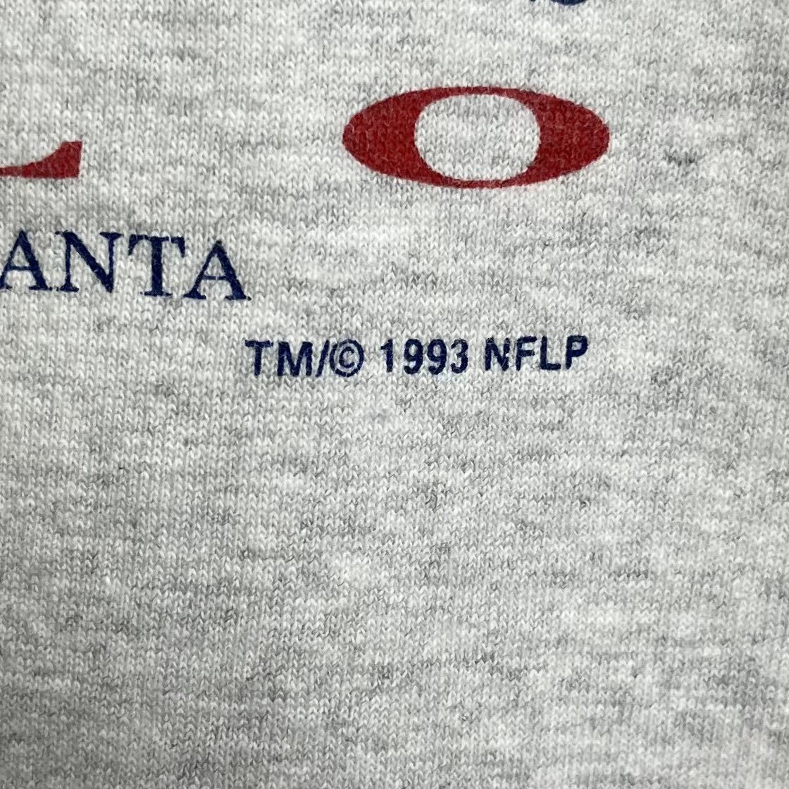■ 90s 90年代 USA製 ビンテージ TRENCH NFL Buffalo Bills 1993 AMERICAN CONFERENCE CHAMPIONS SUPER BOWL Tシャツ XL アメフト ビルズ■_画像3