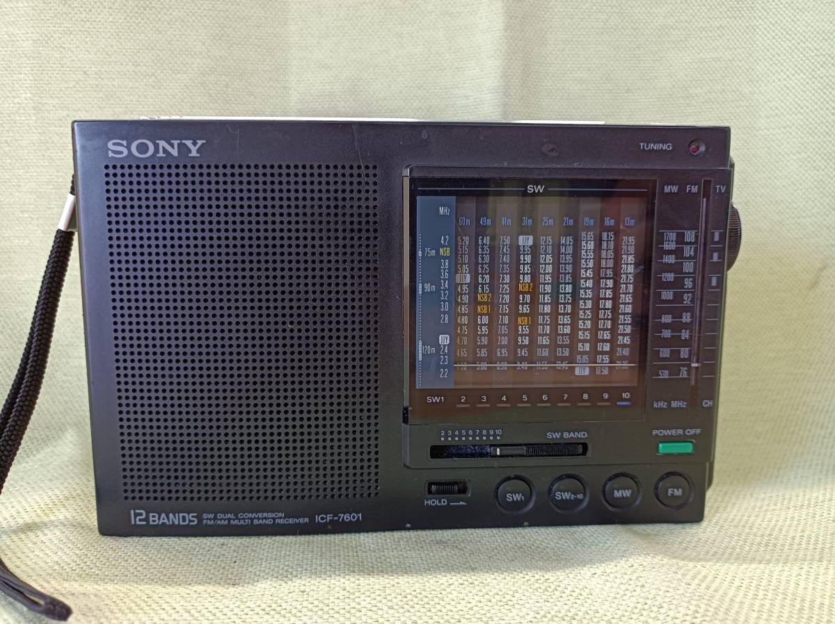 SONYラジオ ICF-SW11 昭和レトロ ジャンク品 携帯ラジオ ビンテージ