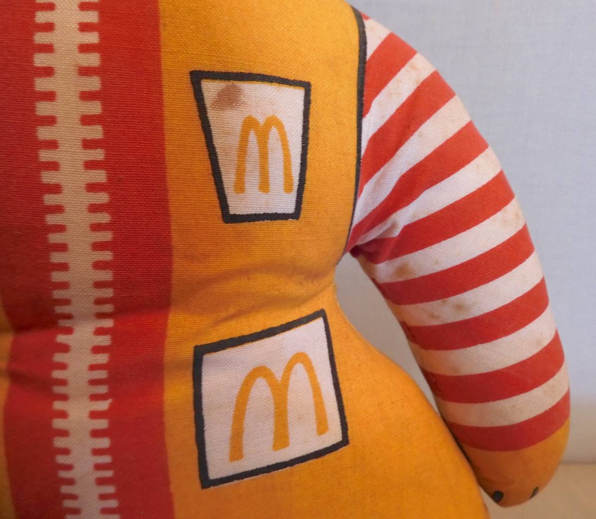 【USA★McDonald's★マクドナルド★ヴィンテージ】ロナルド人形２体セット★フィギュア★布製ぬいぐるみ★非売品_画像7