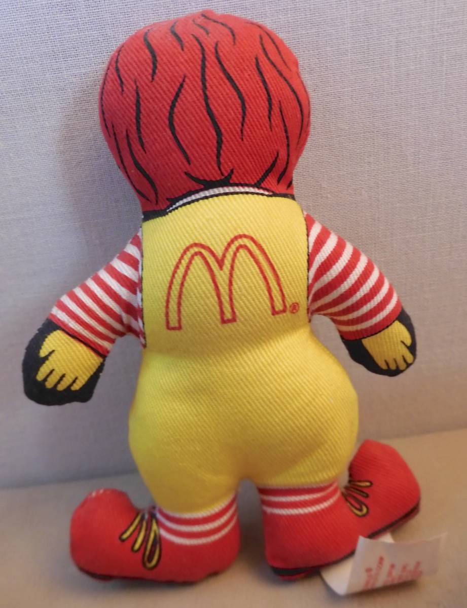 【USA★McDonald's★マクドナルド★ヴィンテージ】ロナルド人形２体セット★フィギュア★布製ぬいぐるみ★非売品_画像9