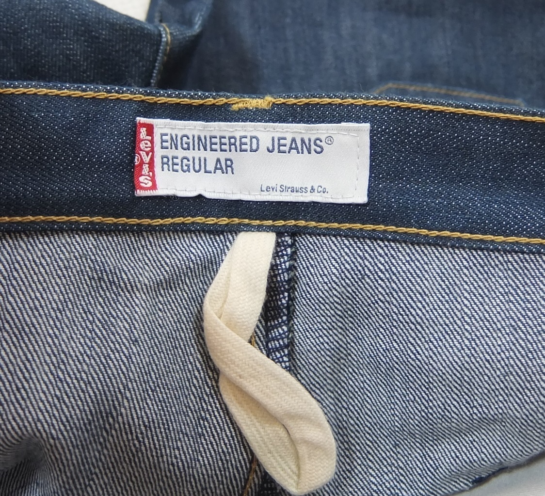日本製 Levi's ENGINEERED JEANS REGULAR 00001-07 立体 デニム 日本製 Levi's ENGINEERED JEANS REGULAR 00001-07 立体 デニム