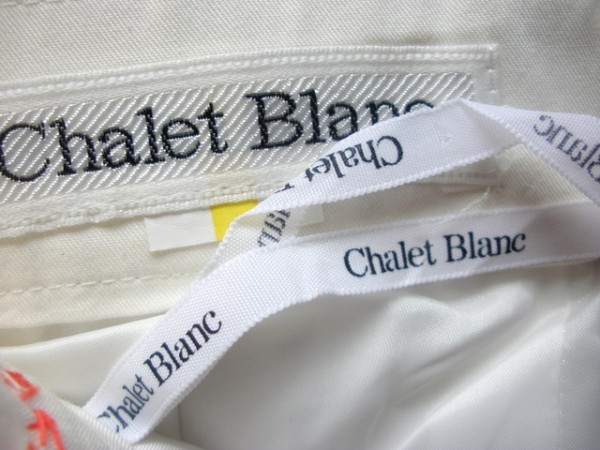 ＵＳＥＤ Chalet Blanc キュロットスカート オフホワイト系_画像7