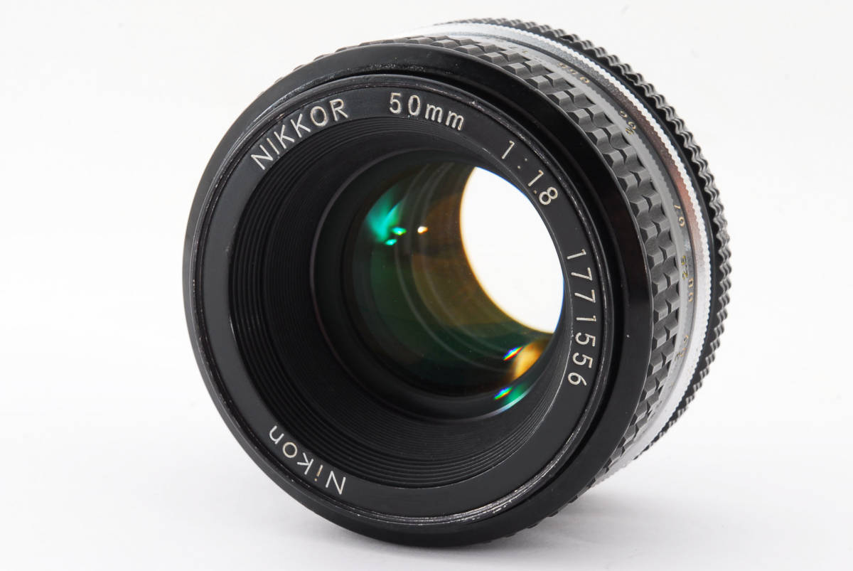 nikon nikkor ai 50mm f1.8 MF 動作確認済み 撮影テスト済み 最落なし