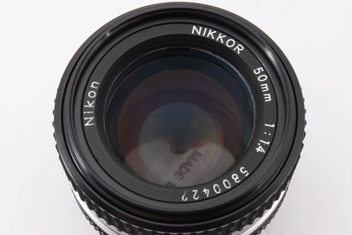 nikon nikkor ai-s 50mm f1.4 動作確認済み 撮影テスト済み 最落なし 売り切り #1943109_画像10