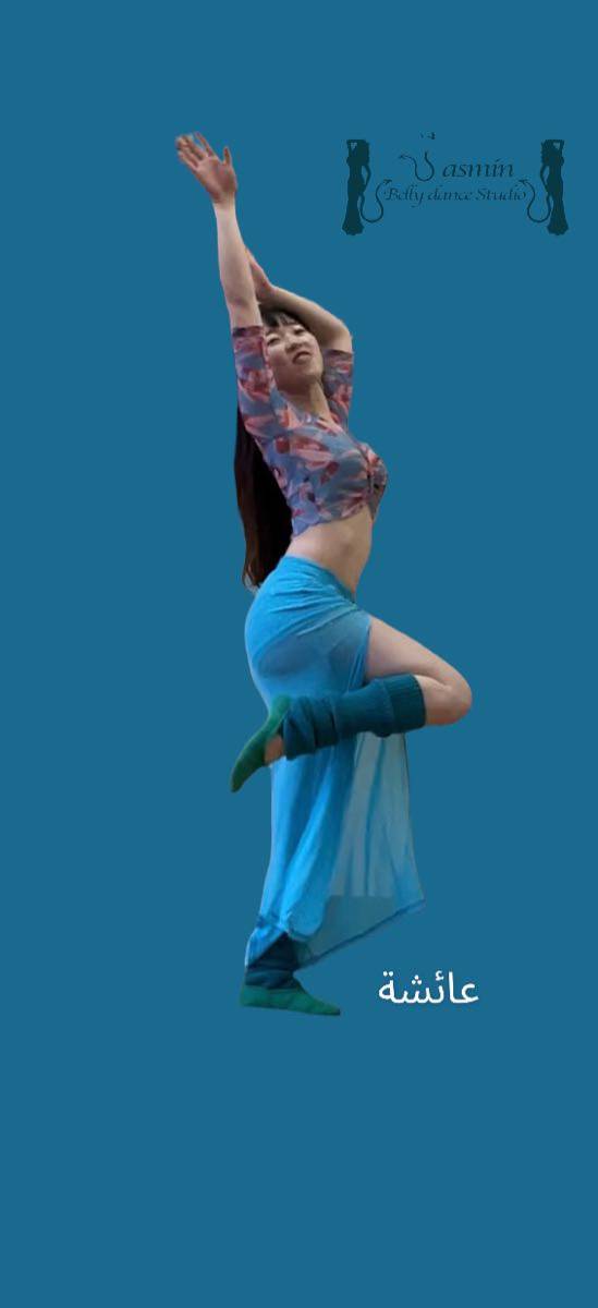 エリーダンス女性大人の印刷トップエレガントでクールで通気性のあるセットの服ロングスカート職業パフォーマンス服ダンス_画像9