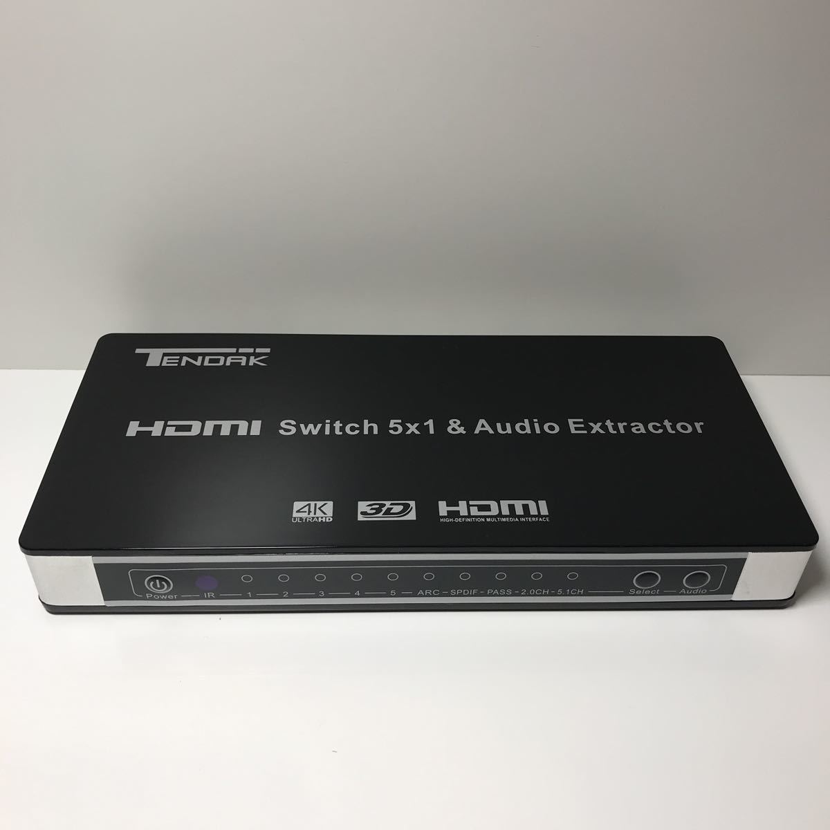 TENDAK HDMI デジタルオーディオ分離器 スイッチ SWITCH 5X1 AUDIO EXTRACTOR 4KX2K HD 3D セレクター_画像7