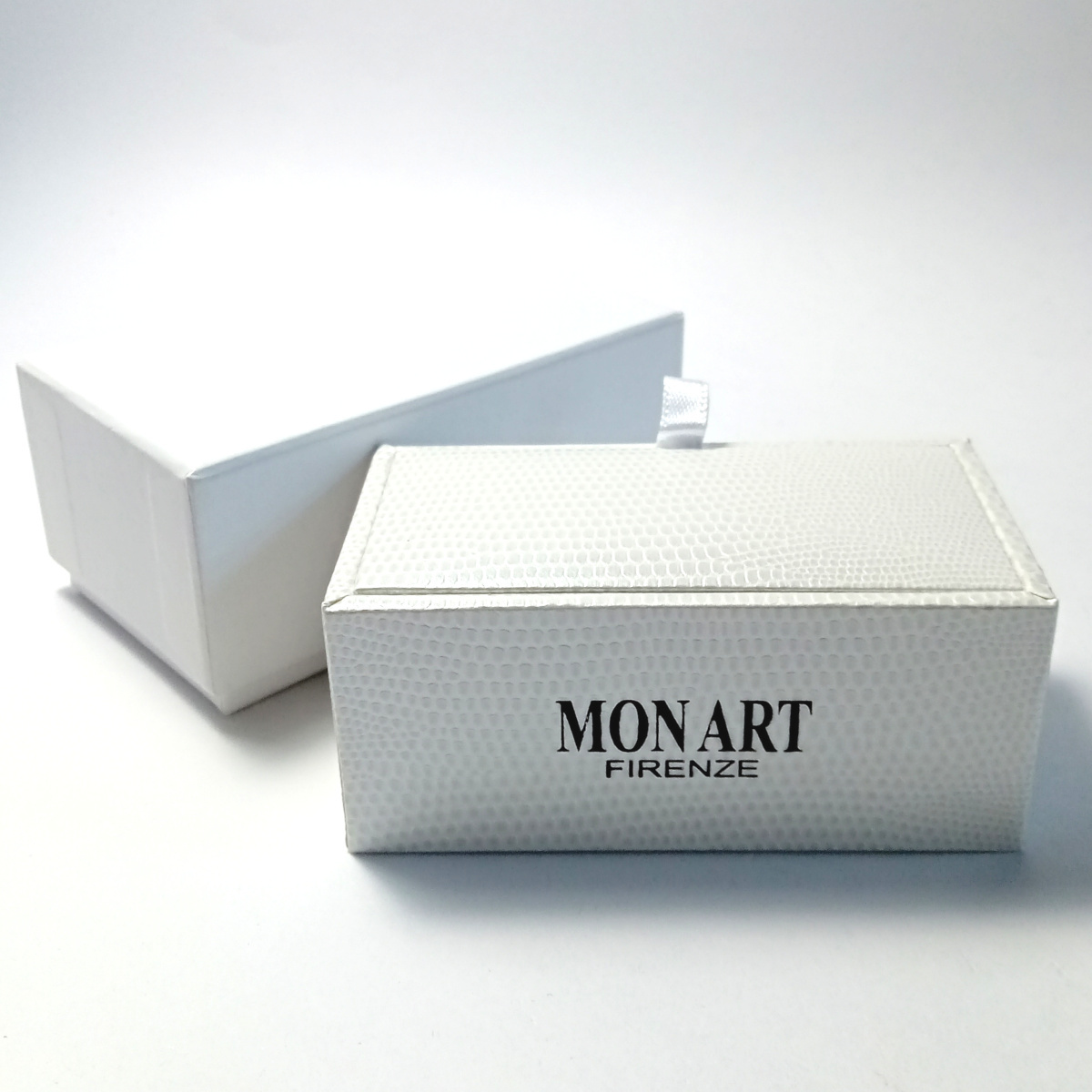 [mac80] новый товар MON ARTmon искусство запонки кафф links серебряный × голубой стекло большой размер Италия производства 
