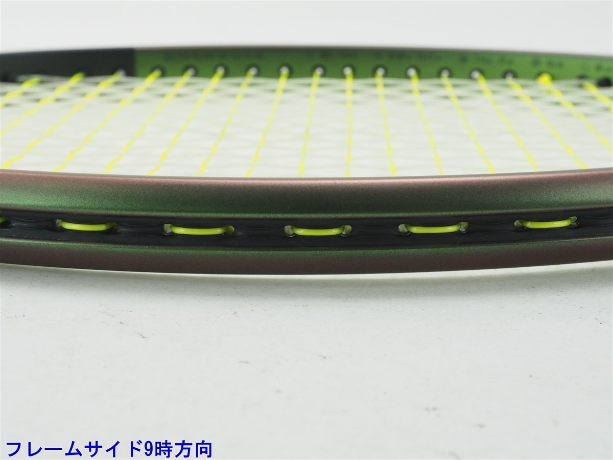 中古 テニスラケット ウィルソン ブレード 98 16×19 バージョン8.0 2021年モデル (G2)WILSON BLADE 98 16×19 V8.0 2021_画像5