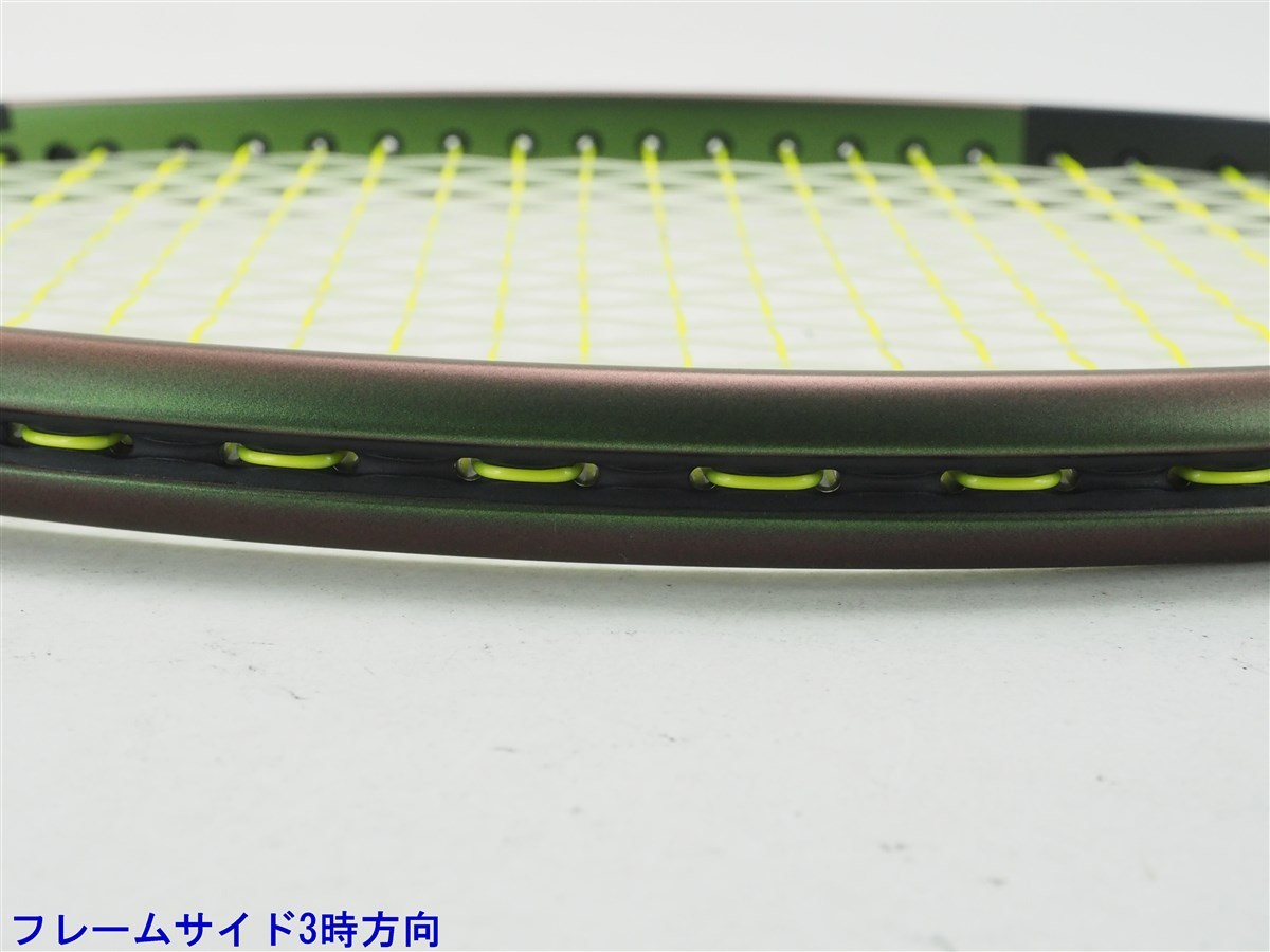 中古 テニスラケット ウィルソン ブレード 98 16×19 バージョン8.0 2021年モデル (G2)WILSON BLADE 98 16×19 V8.0 2021_画像8