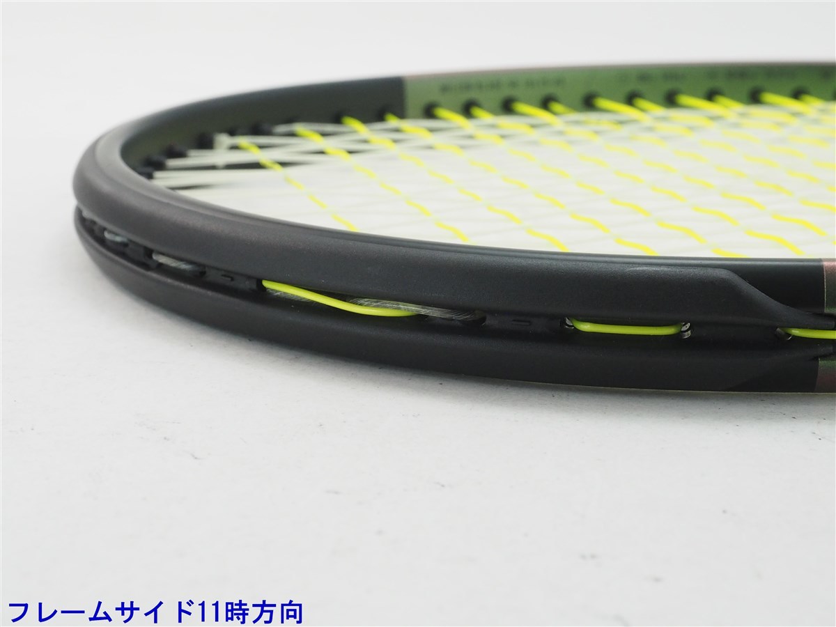 中古 テニスラケット ウィルソン ブレード 98 16×19 バージョン8.0 2021年モデル (G2)WILSON BLADE 98 16×19 V8.0 2021_画像6