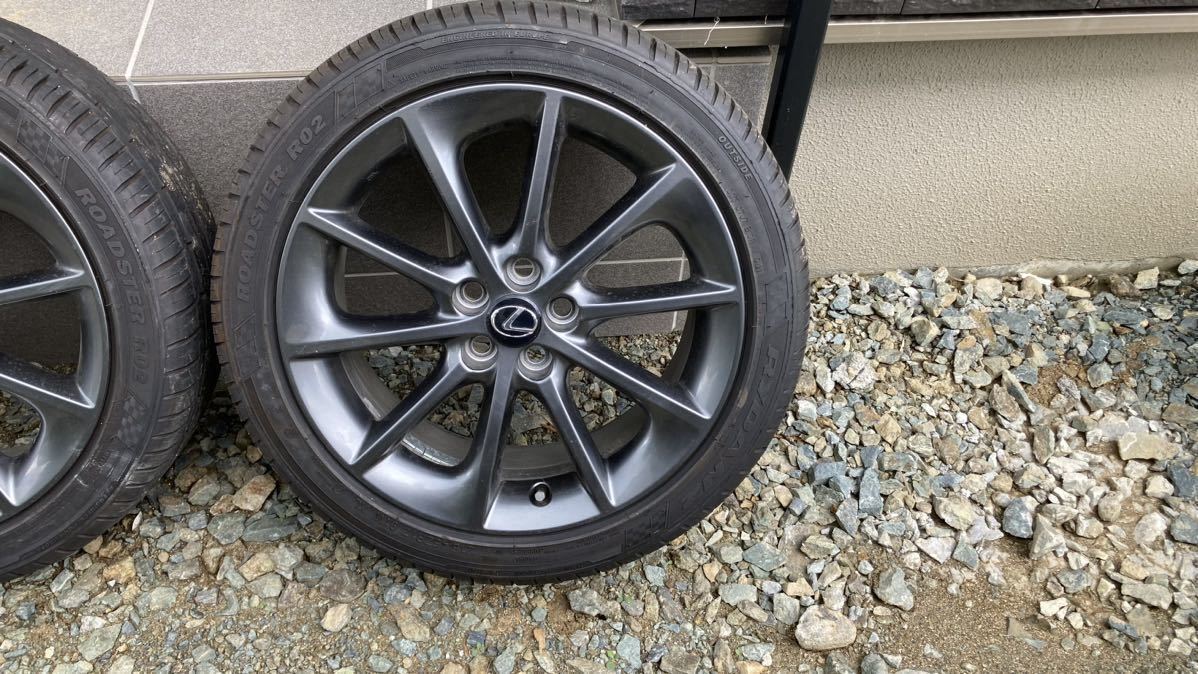 LEXUS/レクサス CT200h Fスポーツ 純正アルミホイール 17x7J 5穴 LEXUS/レクサス CT200h Fスポーツ 純正アルミホイール 17x7J 5穴