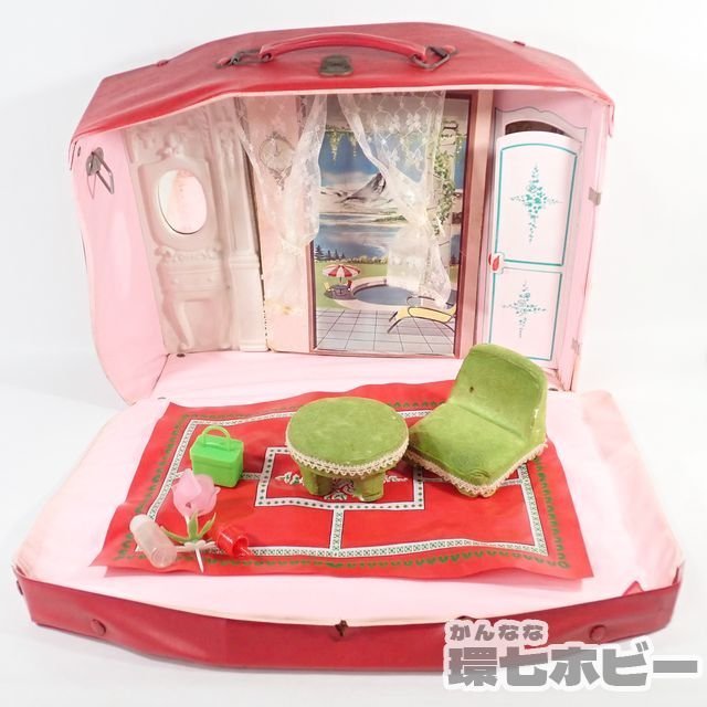 1RB22◇当時物 旧タカラ 初代 リカちゃん リカちゃんハウス 着せ替え