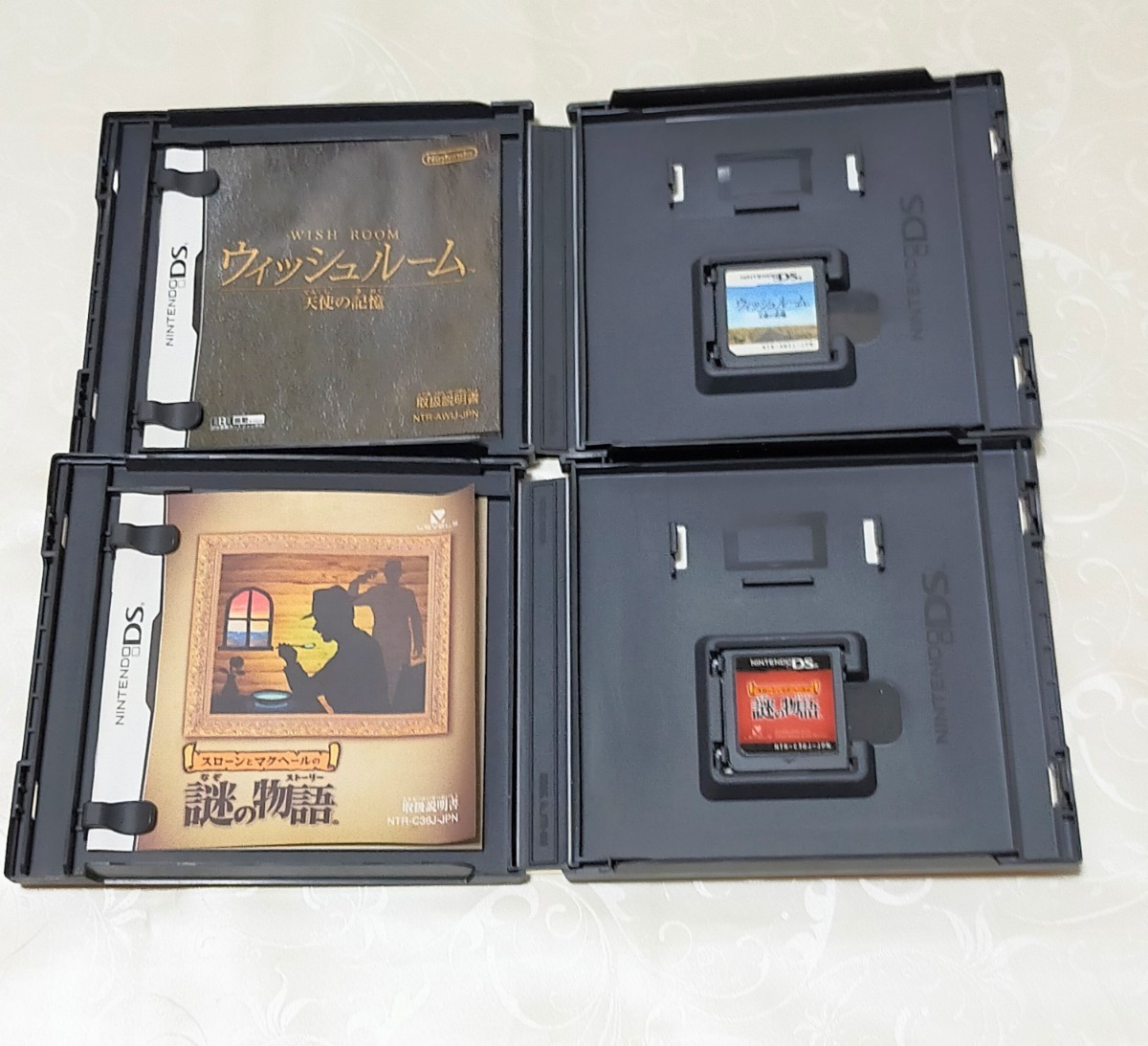 ニンテンドー DS GBA 逆転裁判 シリーズ 4本 ＋スローンとマクヘールの謎の物語 ウィッシュルーム 天使の記憶 2本 6本 セット 動作確認済の画像4