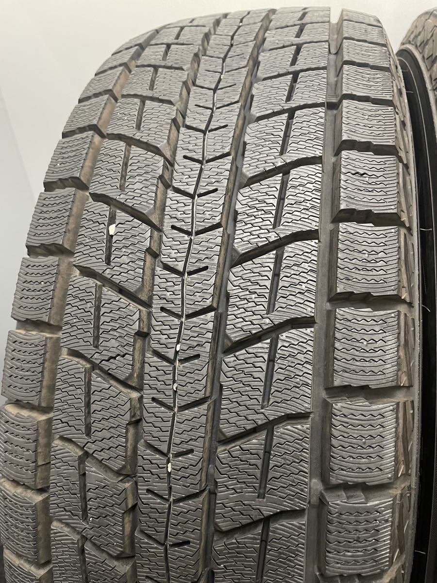 225/60R17 DUNLOP/GRANDTREK SJ8 20年製 スタッドレス 4本 ダンロップ グラントレック (14-B98)_画像6