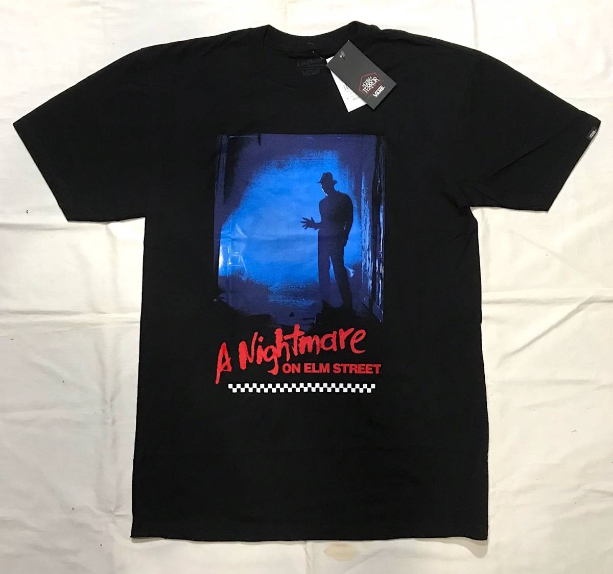 新品ホラーTシャツ【VANS x HORROR/エルム街の悪夢】A Nightmare on Elm Street/Size: M/2021年発売/フレディ・クルーガー/タグ付の画像1