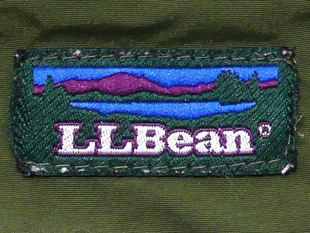 即決★L.L.Bean★メンズM ビンテージ 古着 アノラックパーカー グリーン 80s チロリアン ナイロン ハーフジップ アウトドア 登山 キャンプ_画像5