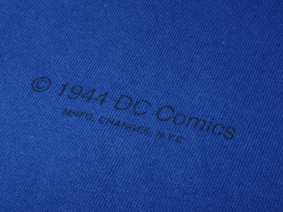 90s USA製■SUPERMAN スーパーマン■ロゴ プリント Tシャツ■メンズ XL X-LARGE アメリカ製 Changes DC COMICS■ビンテージ アメコミ 映画_画像4