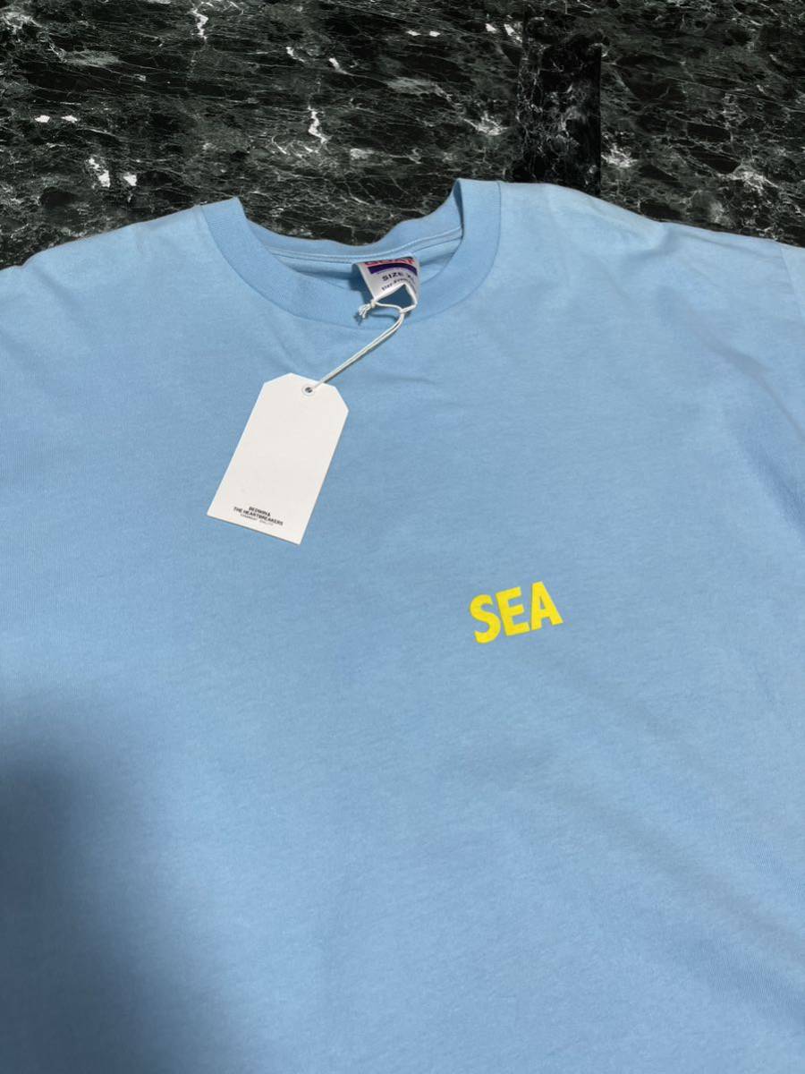 おすすめ BEDWIN×WIND Tシャツ ウィンダンシー XLサイズ SEA AND 文字