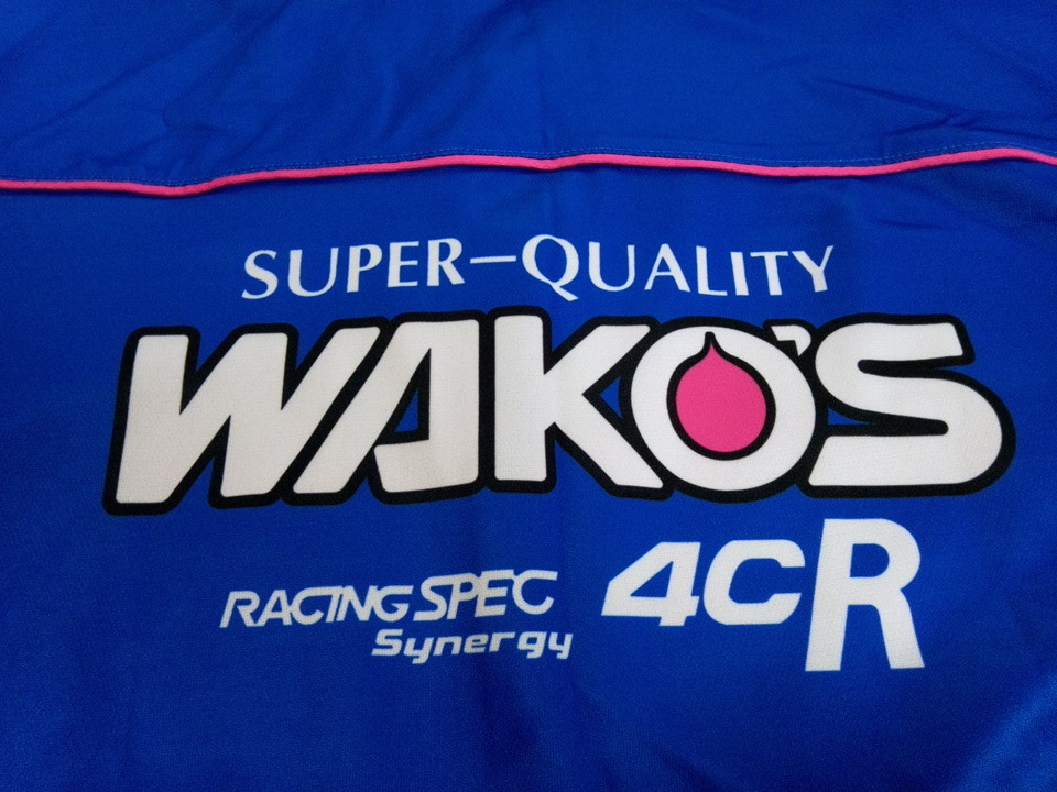 超美品 ワコーズ wako's RACING SUPER GT 4CR メンズシャツ 超美品 ワコーズ wako's RACING SUPER GT 4CR メンズシャツ