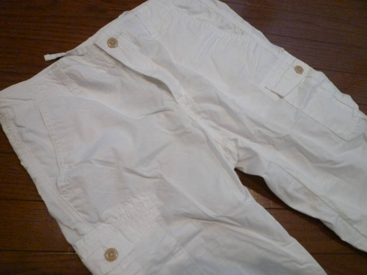 * Uniqlo ... cargo pants new goods white S *
