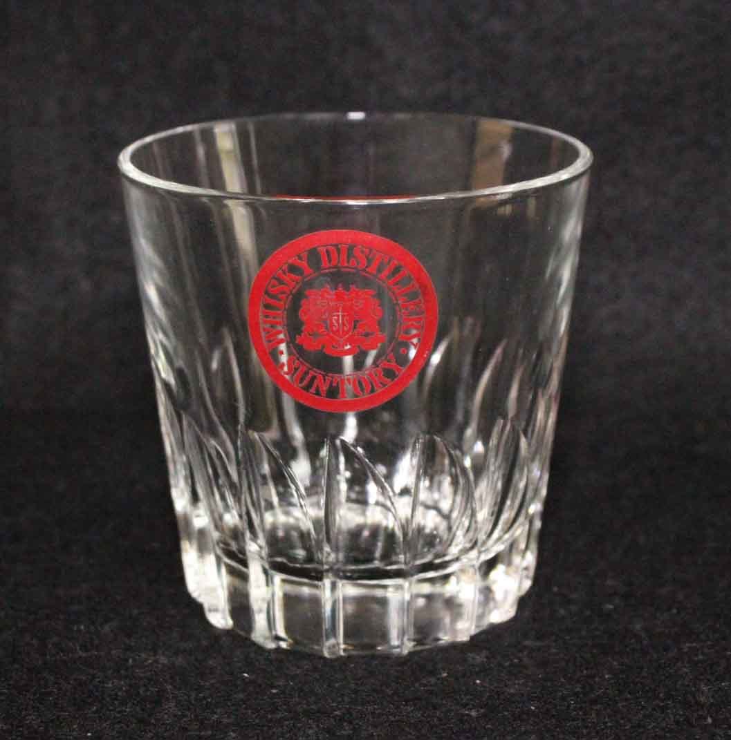 [i12]サントリー　ウイスキー　ガラスコップ　SUNTORY WHISKY DISTILLERY ディスティラリー 　グラス　glass　レトロ_画像5