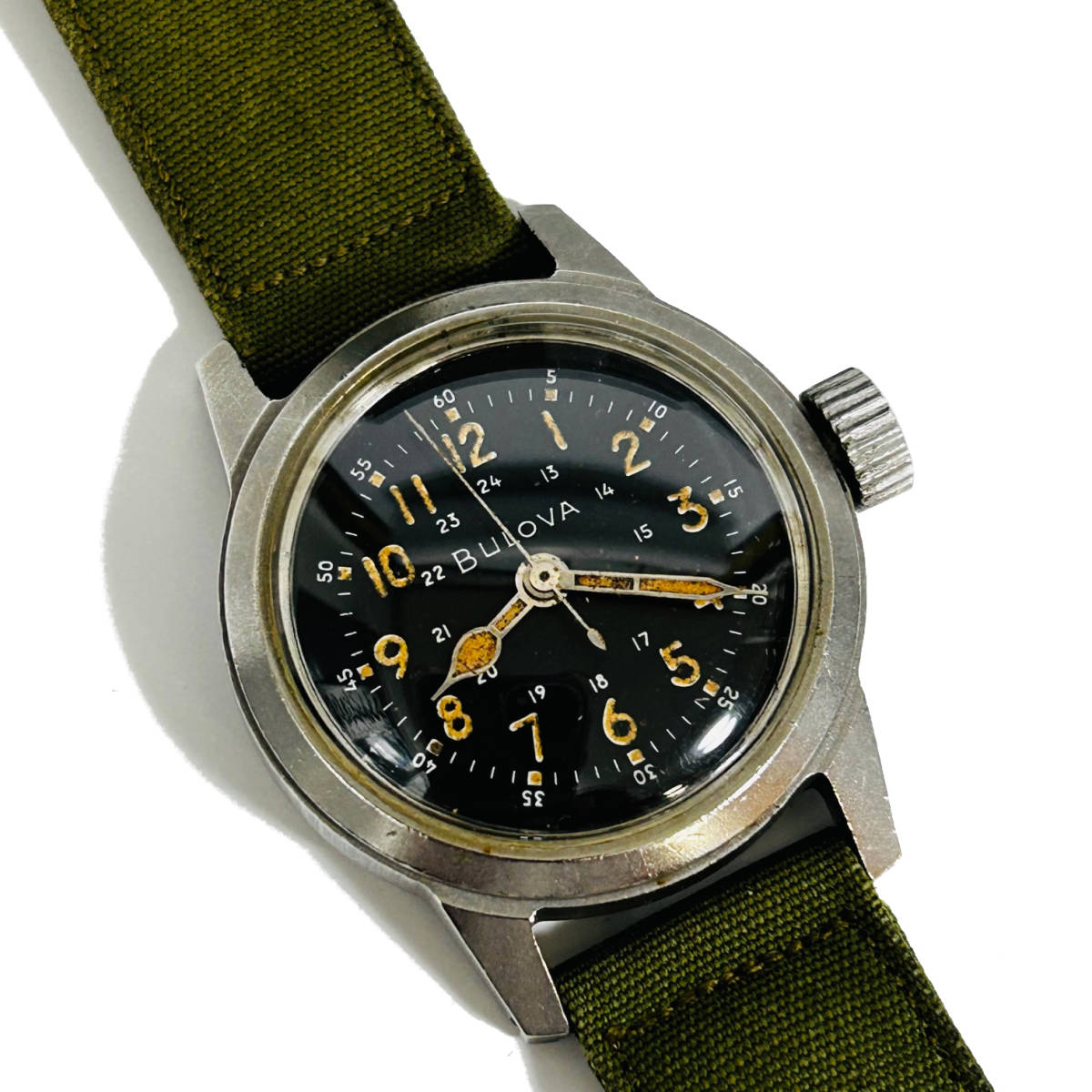 今日の超目玉】 稼働品 ブローバ BULOVA TYPE 米国陸軍航空隊