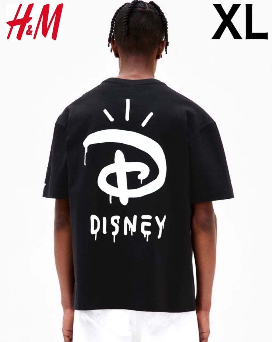 新品 H&M × ディズニー 100周年記念 コラボ Tシャツ 半袖 XL｜PayPayフリマ