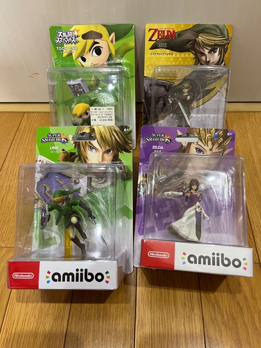 未開封】 amiibo ゼルダの伝説 リンク ゼルダ アミーボ Yahoo!フリマ