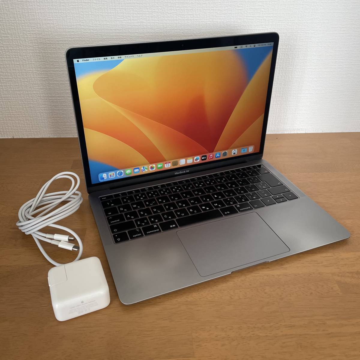 MacBook Air 6.2 中古 Retina 13.3inch 2019 Core i5-8世代 A1932