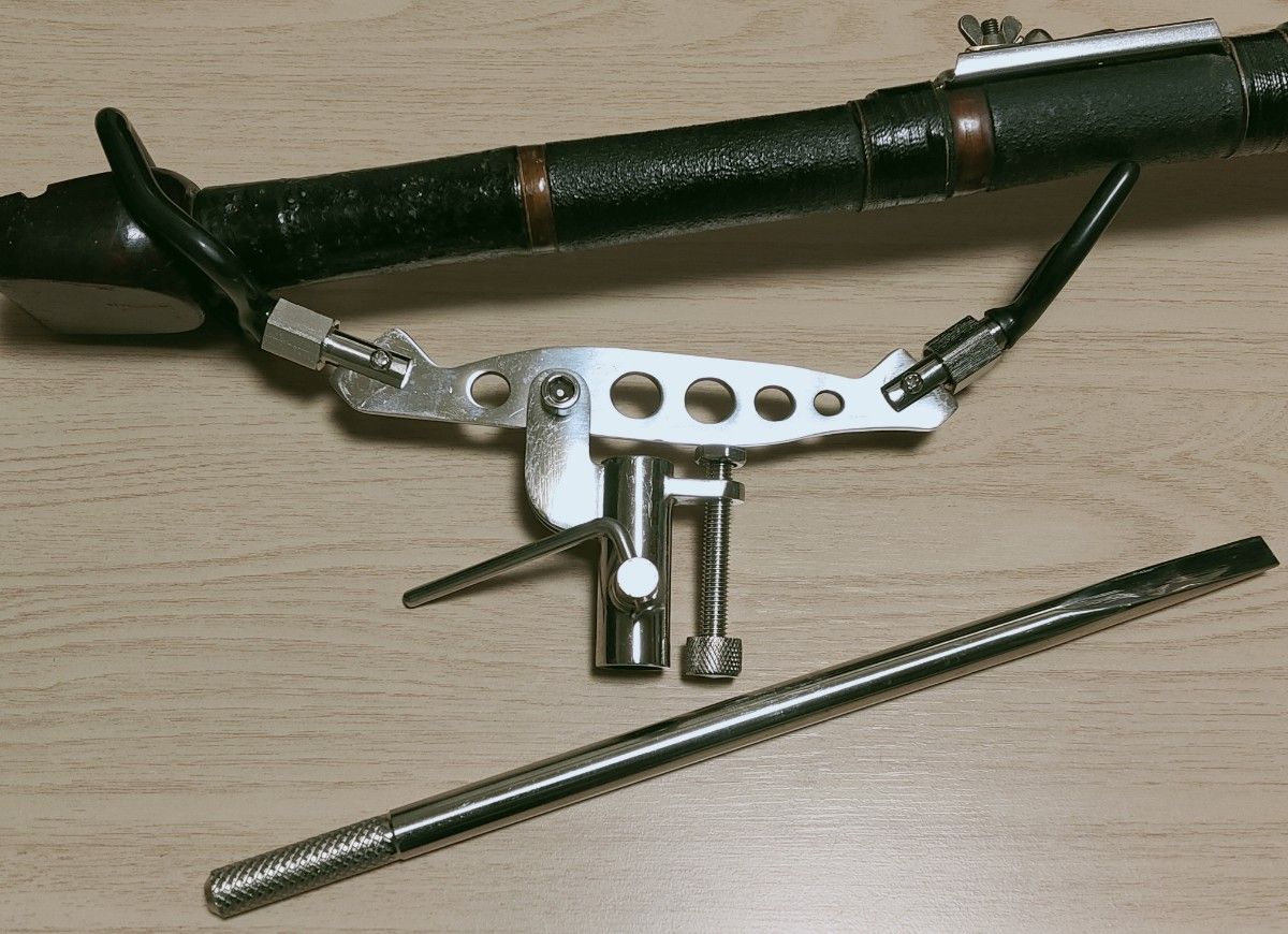 ★新品★ 竿受け 竿掛け オールステンレス製 ピトン棒付き 磯釣り 波止釣り石鯛竿 和竿 竹竿他 大型魚用 ★新品★ 竿受け 竿掛け オールステンレス製 ピトン棒付き 磯釣り 波止釣り石鯛竿 和竿 竹竿他 大型魚用