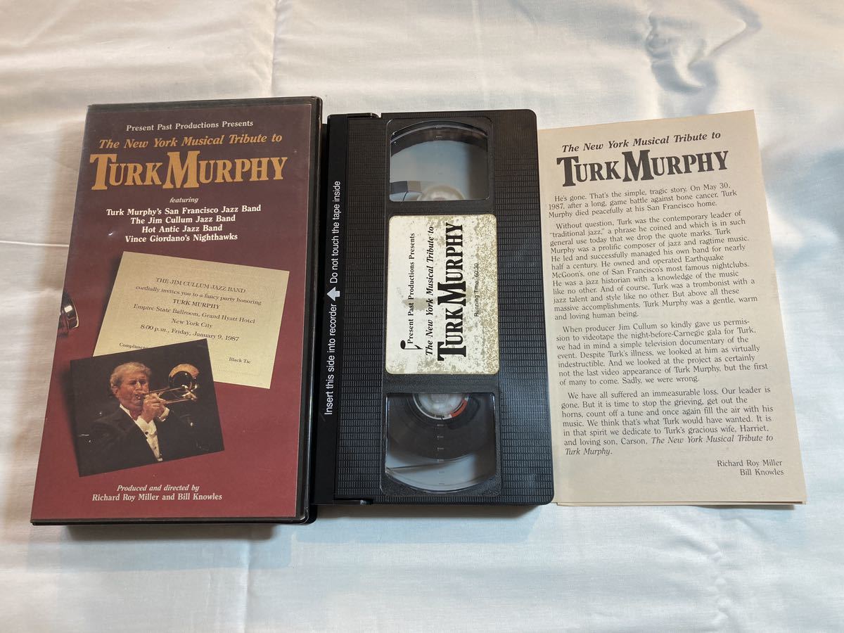 TURK MURPHY VHS videotape ta- bear -fi-