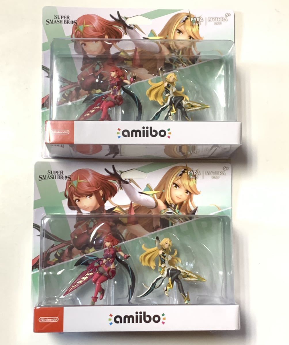世界の 新品未開封amiibo ダブルセット ホムラ ヒカリ 大乱闘スマッシュブラザーズ スマッシュブラザーズ ホムラヒカリ amiibo 任天堂