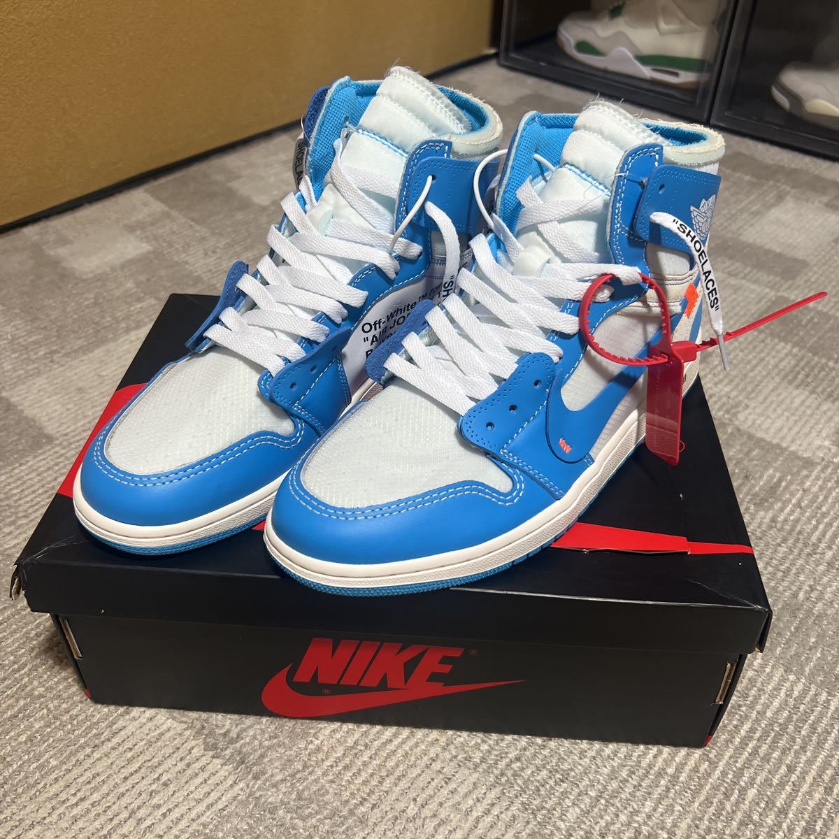 Yahoo!オークション - NIKE AIR JORDAN1 HIGH OFF-WHITE NRG Yahoo!オークション - NIKE AIR JORDAN1 HIGH OFF-WHITE NRG