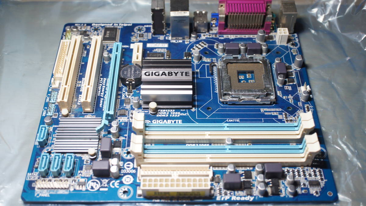 【LGA775×DDR3＆DDR2】GIGABYTE GA-G41M-Combo_画像1