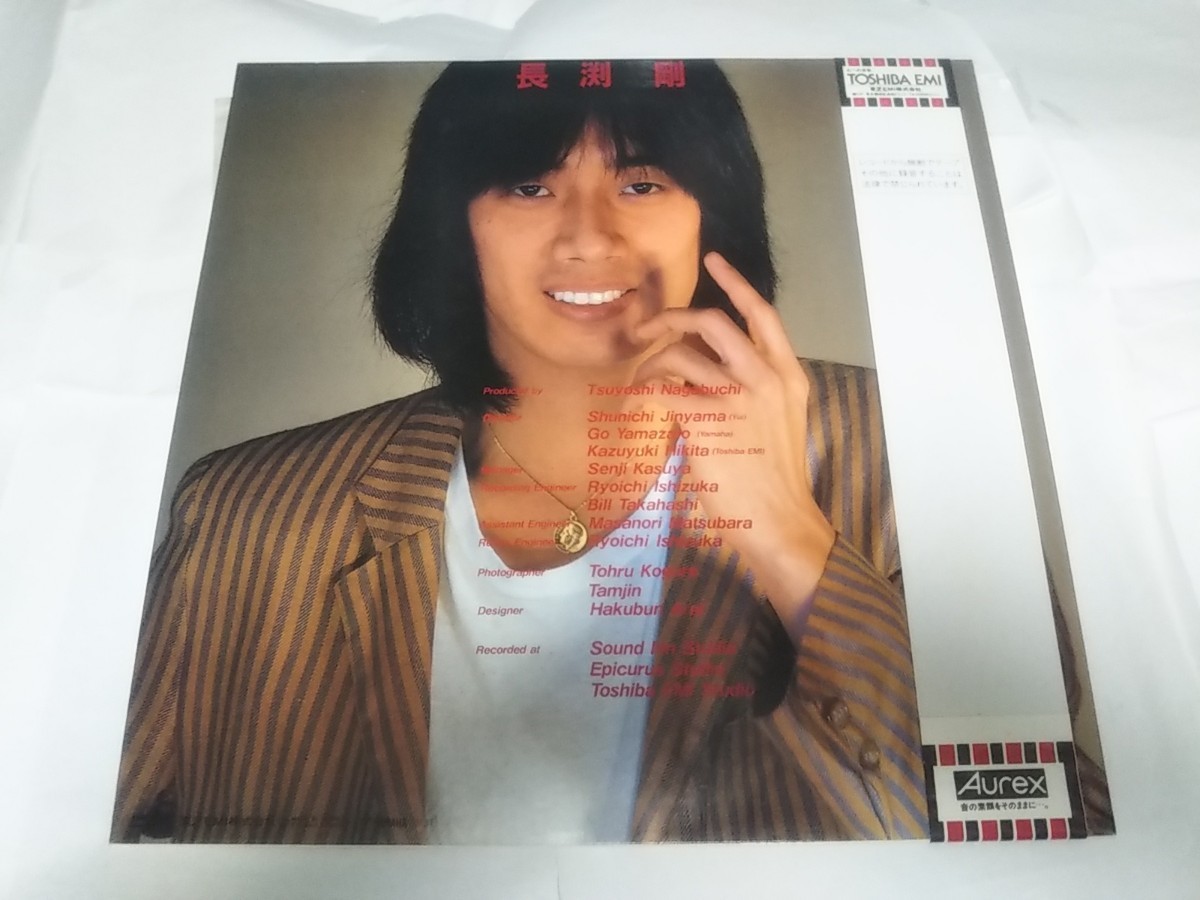 [LP record ]BYE BYE Nagabuchi Tsuyoshi 