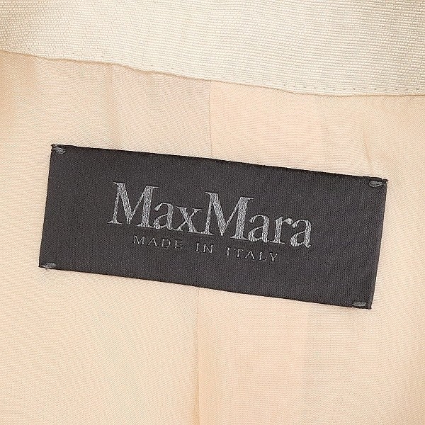  black tag *MaxMara Max Mara piano Forte silk . no color jacket light pink beige 36