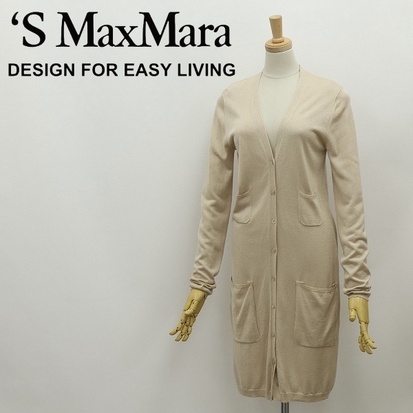 短納期・高品質 ◇´S Max Mara マックスマーラ カシミヤ混 シルク