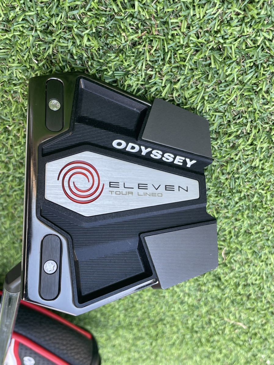 ☆中古 左用 ODYSSEY オデッセイ TOUR LINEO ELEVEN　34.0Inc☆_画像1