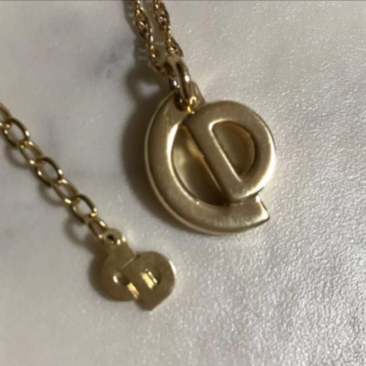 Christian Dior・ディオール・ドイツ製 美品・ネックレス・Germany刻印有り 代用箱有り