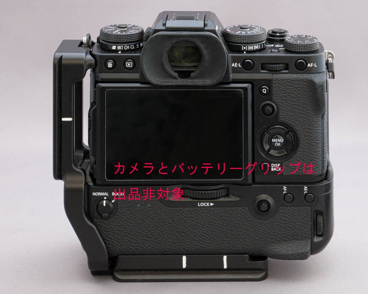 kirk BL-XT3G 富士フイルム X-T3+VG-XT3専用L型プレート kirk BL-XT3G 富士フイルム X-T3+VG-XT3専用L型プレート