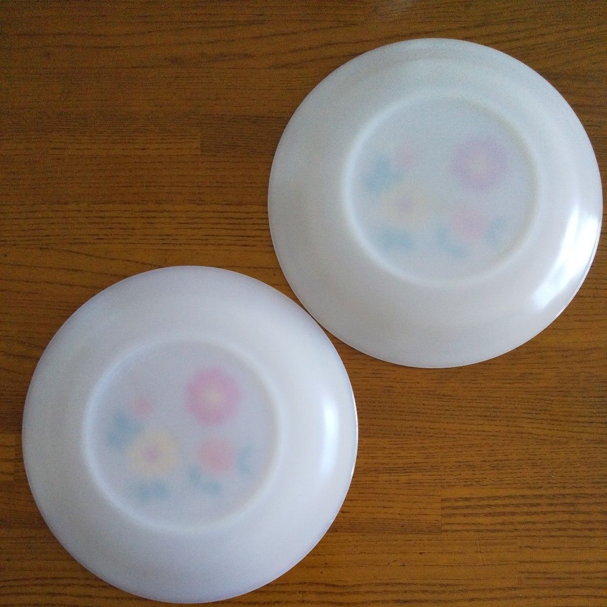 フランス アンティーク Arcopal アルコパル プレート 2枚 フランス アンティーク Arcopal アルコパル プレート 2枚