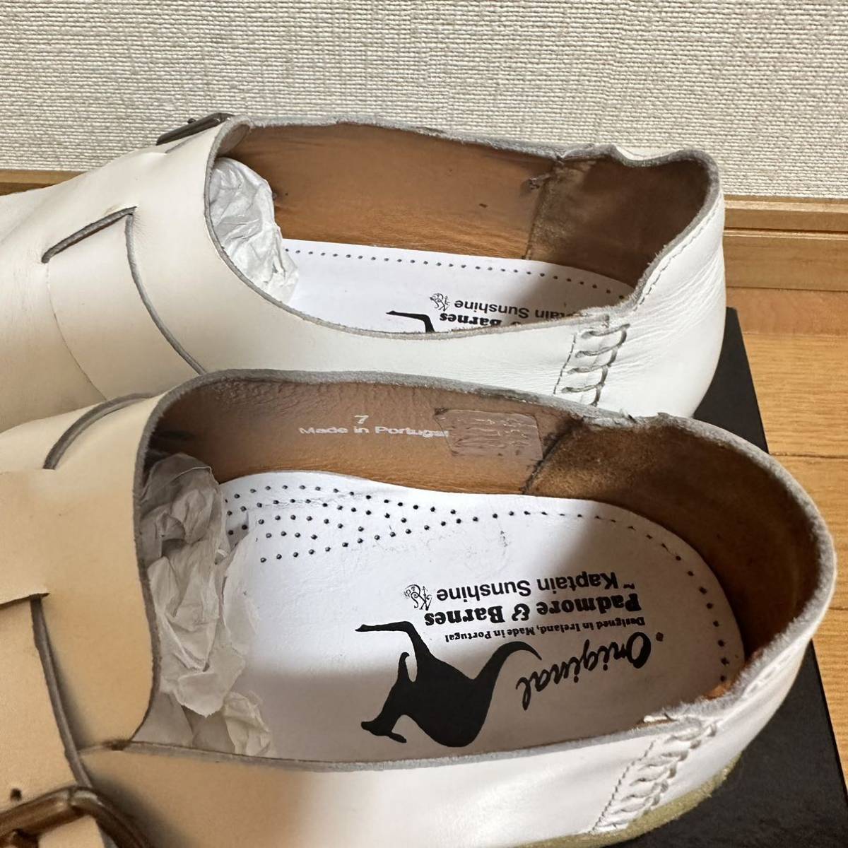 KAPTAIN SUNSHINE PADMORE＆BARNES モカシンシューズ-