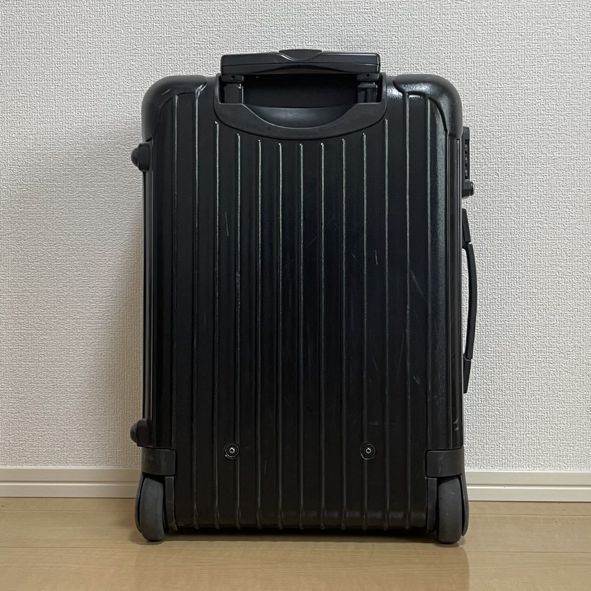 1円 【ジャンク品】RIMOWA リモワ 機内持ち込みサイズ SALSA サルサ 黒
