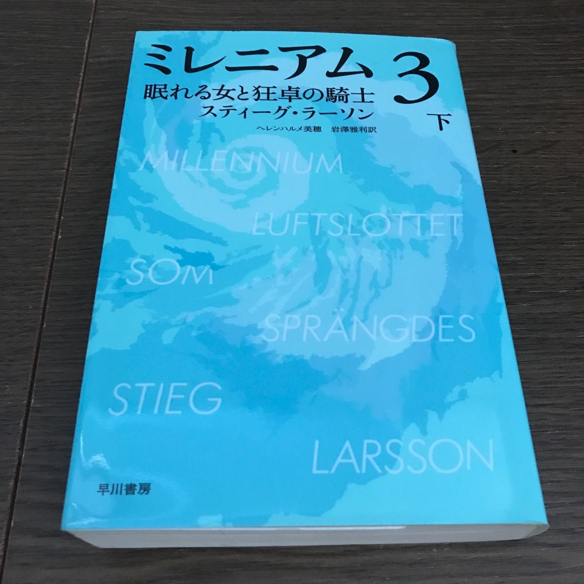ミレニアム　３〔下〕 （ハヤカワ・ミステリ文庫　ＨＭ　３８１－６） スティーグ・ラーソン／著