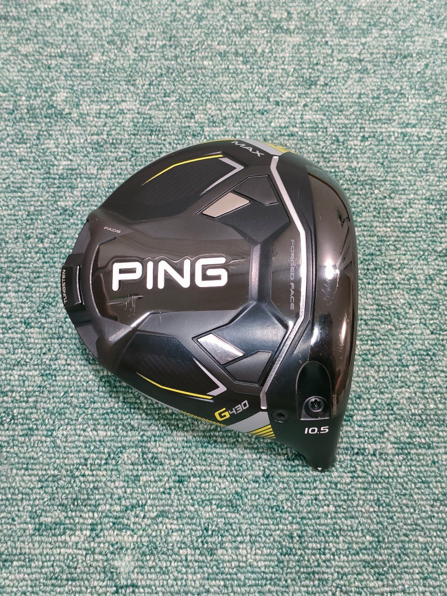 PING ピン G430 SFT 10.5度 ドライバーヘッド＋カバー＋レンチ