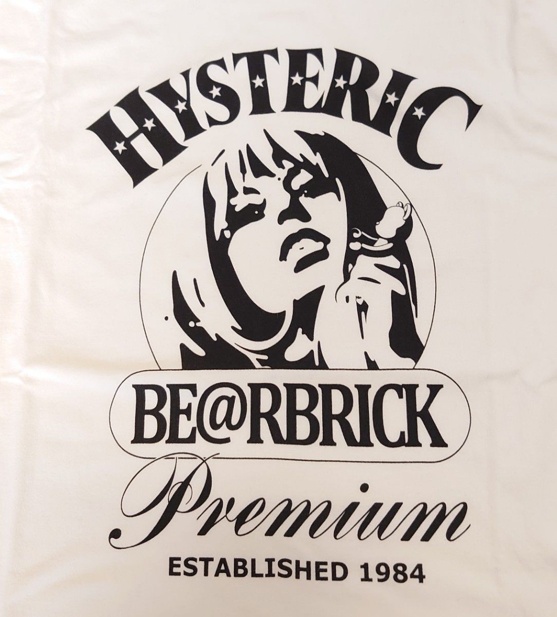 希少未着用】HYSTERIC GLAMOUR ヒステリックグラマー × ベアブリック T