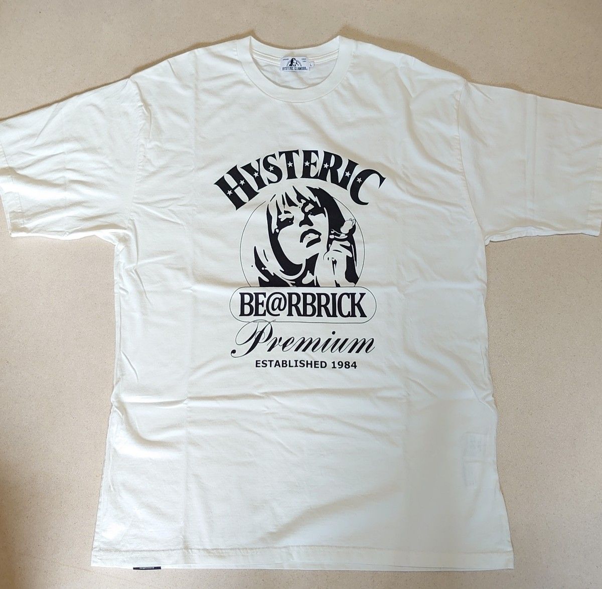 希少未着用】HYSTERIC GLAMOUR ヒステリックグラマー × ベアブリック T