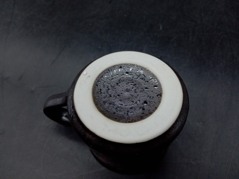 ▽ 陶器 カップ 5客 / 焼き物 コーヒー 紅茶 珈琲 喫茶 マグカップ 5個 花柄 陶器製 和 和食器 和風 かわいい 綺麗 _画像5